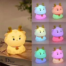Нічний світильник Xiaomi Jinwu Can Be Rechargeable Longbao Patted The Night Light With Seven Colors (CLL0001) [173600] - мініатюра 5