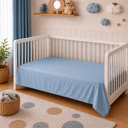 Дитяча постільна білизна BABY Poplin Line Green wave (2200012858547) - мініатюра 3