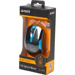 Комп'ютерна мишка A4Tech G3-200N Black+Blue (4711421929448) - мініатюра 4