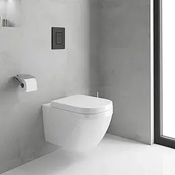 Панель змиву для унітазу, чорний матовий Grohe Skate Cosmopolitan 38732KF0, Чорний матовий - мініатюра 9