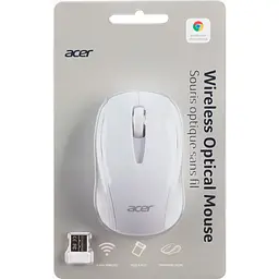Миша Acer Optical Wireless White (GP.MCE11.00Y) [149140] - мініатюра 6
