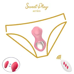 Вібратор Erospace Sweet Play A1 8.6 см червоний - мініатюра 6