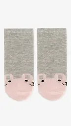 Шкарпетки для дівчинки Very Socks Зайчик 80-92 см Сірий (2000999236495) - мініатюра 2