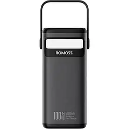 Зовнішній акумулятор Romoss PMT60 60000mAh 100W Black [PMT60-1D2-2133H] [120785] - мініатюра 2