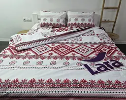 Постільна білизна LARA бязь d11342s сімейна 2х150х220 см - мініатюра 6