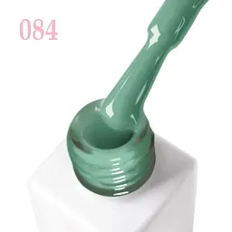 Гель-лак для нігтів зелений 084 емаль JOIA vegan 6 мл - мініатюра 4