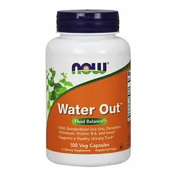 Інші екстракти Water Out 100 капсул NOW vit0005852