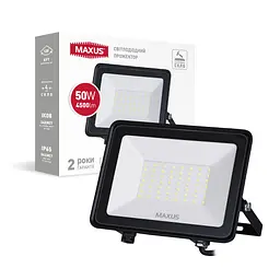 Прожектор світлодіодний MAXUS FL-04 50W 5000K