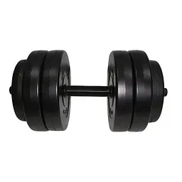 Гантель Newt Rock pro складальна композитна в пластиковій оболонці 13 кг NE-PL-G-013 - мініатюра 2
