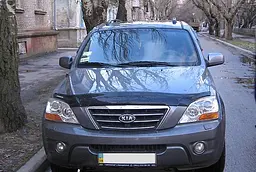 Дефлектор капоту мухобійка для Kia Sorento 2003-2008