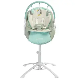 Стільчик шезлонг-гойдалка 3в1 Caretero Kivi Blue - мініатюра 9