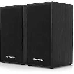 Акустична система Real-El S-202 Black - мініатюра 2