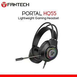 Ігрові Навушники Fantech HQ55 Portal Чорний - мініатюра 8