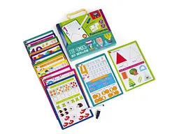 Гра розвиваюча VLADI TOYS "Готуємось до школи: Математика" картки з маркером VT5010-22 (укр) - мініатюра 2