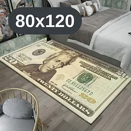 Стильний та зносостійкий килим для дому "20 доларів" 80х120 KT8000504