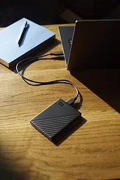 Зовнішній жорсткий диск WD портативний My Passport 4 TB (WDBPKJ0040BBK-WESN) - мініатюра 7