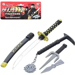 Набір зброї A-Toys меч 47 см кинджал 24 см булава дротик DS210-E3