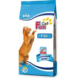 Сухий корм повнораціонний Farmina Fun Cat, для дорослих котів, з рибою, 20 кг
