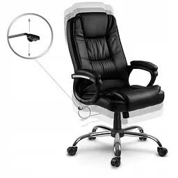 Офісне крісло Porto EG-2435 black - мініатюра 2