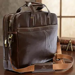 Чоловіча сумка-портфель Tony Perotti Italico 9954-40 moro (90374) Коричнева - мініатюра 5