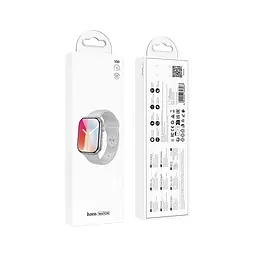 Смарт-годинник Hoco Y30 50mm, 230 mAh, IP67 Smart sports watch (call version) Silver (6942007648967) - мініатюра 2