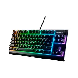 Клавіатура SteelSeries Apex 3 TKL UA USB Black (64831) - мініатюра 4