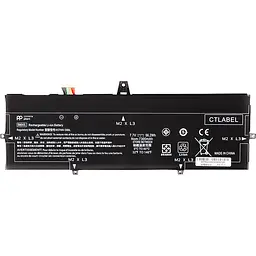 Акумулятор для ноутбуків HP EliteBook x360 1030 G3 Series (BM04XL) 7.7V 7300 mAh