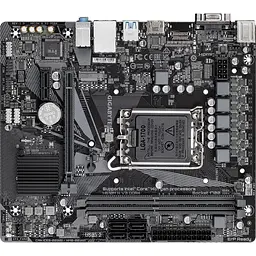 Материнська плата Gigabyte H610M H V3 DDR4 (s1700 H610 2xDDR4, HDMI, VGA, 4x SATA, M.2, mATX) - мініатюра 3