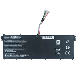 Акумулятор Acer AC14B8K (Aspire E5-771, ES1-511, V3-371 series) 15.2V 2200 mAh, Black