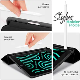 Чохол-книжка ArmorStandart Smart Fold Pen для Samsung Tab S9+ / S9 FE+ / S10+ Black (ARM75010) [121638] - мініатюра 5