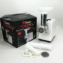 М'ясорубка електрична domotec r3391 2000 Вт, компактна м'ясорубка для дому, м'ясорубка 3 в 1 - мініатюра 5