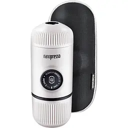 Портативна кавоварка Wacaco Nanopresso + Case Chill White (WNANOWH) [168817]