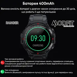 Наручний годинник чоловічий Ranger Grey 36 мм. Modfit acs0029723 - мініатюра 5