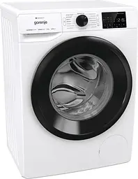 Пральна машина Gorenje фронтальна 8 кг 1400 A+++ 465 см дисплей інвертор пара Wi-Fi білий - мініатюра 3
