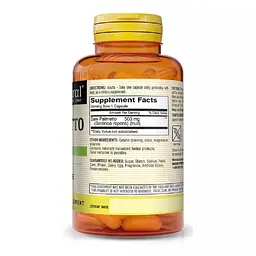 Со Пальметто Mason Natural Saw Palmetto Здоров'я простати 500 мг 60 капсул - мініатюра 2