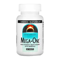 Мультивітаміни та мінерали Mega-One 60 таблеток