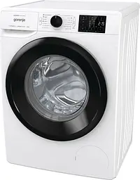 Пральна машина Gorenje фронтальна, 8кг, 1400, A+++, 55см, дисплей, пар, інвертор, білий (WNEI84BS) - мініатюра 10