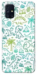 TPU чохол Demsky Dino pattern для Samsung Galaxy M31s