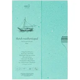 Склейка для ескізів у папці SM-LT Art Authentic А4 90г/м2 120л білий колір