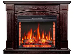 Камінокомплект ArtiFlame BOSTON AF28S ТЕМНИЙ ГОРІХ (зі звуком)