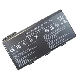 Акумулятор до ноутбука AlSoft MSI BTY-L74 5200mAh 6cell 11.1V Li-ion (A41554) - мініатюра 2