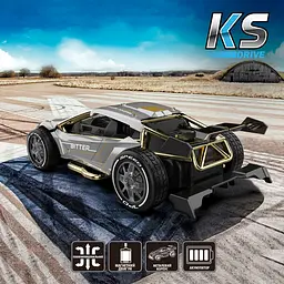 Машинка на радіокеруванні "Extreme Ricing" SL-8212ARHS, світло - мініатюра 9