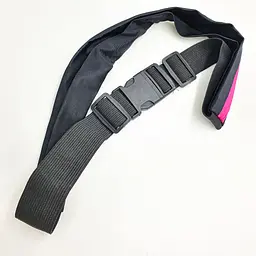 Сумка на пояс спортивна для бігу фітнесу телефону 2 кишені еластична 60-130 см, що розтягується Pocket Belt малиновий
