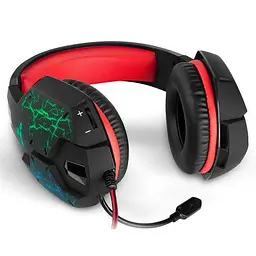 Навушники Real-El GDX-7750 Black/Red (EL124100048) - мініатюра 3