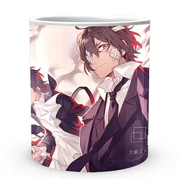 Кухоль GeekLand Проза Бродячих Псів Bungo Stray Dogs fight SD 02.02 330 мл білий - мініатюра 3