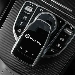 Наклейка з логотипом Volvo метал, на клейкій стрічці 1шт (універсальна) - мініатюра 3