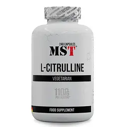 Цитрулін L-Citrulline 240 капсул MST Nutrition vit0004707