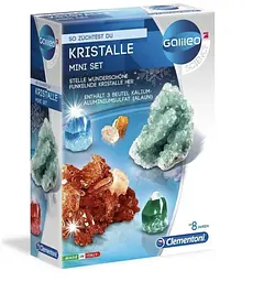 Набір для вирощування кристалів Clementoni Galileo Science Kristalle Mini Set науковий експеримент STEM від 8 років (SKU-276)