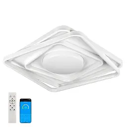 Люстра стельова LED Levistella 7871014, 100W, білий, з пультом, сучасний стиль