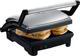 Гриль притискний Russell Hobbs Cook at Home чорний 1800 Вт (17888-56) - мініатюра 2